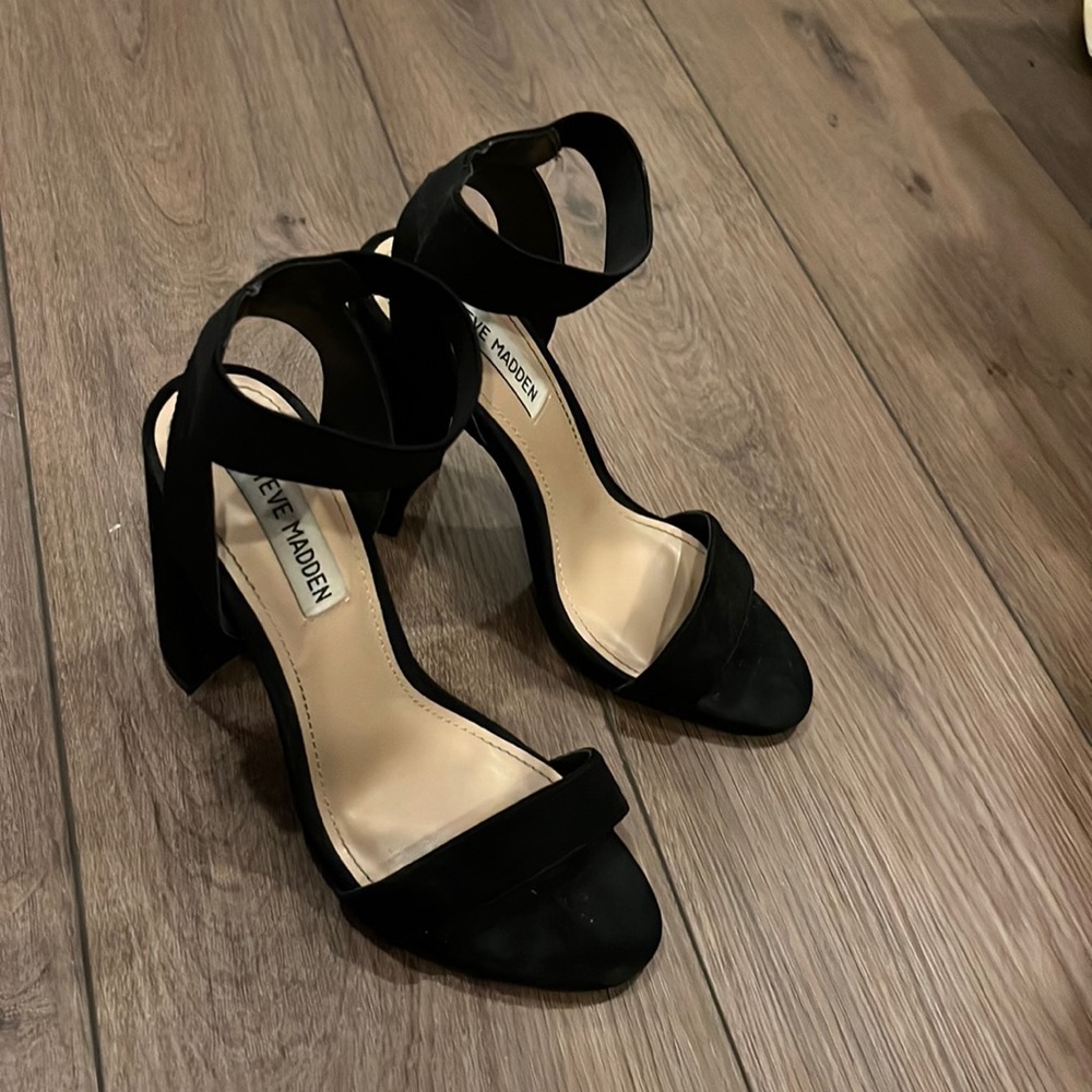 Steve Madden Black Heels